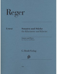 REGER M.-Sonate e pezzi per clarinetto e pianoforte (Urtext)