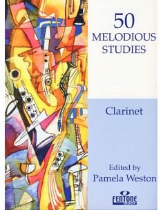 WESTON P.-Melodic Studies (50) for Clarinet