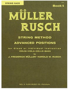 MULLER & RUSCH-Double Bass Method Vol.5