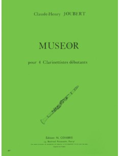 JOUBERT C.H.-Museo per 4 clarinetti