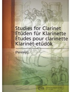 PERENYI E.-Studi di clarinetto