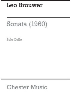 BROUWER L.-Sonate pour violoncelle seul