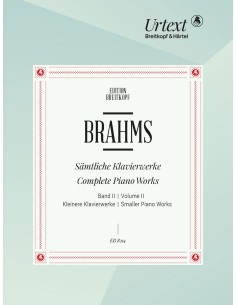 BRAHMS J.-Complete Works Vol.2 for Piano (Urtext) (Mandyczewski) 2