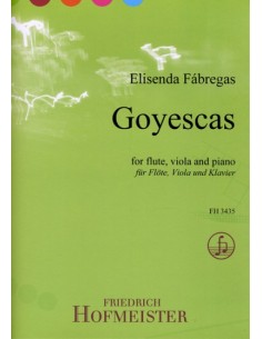 FABREGAS E.-Goyescas per flauto, viola e pianoforte