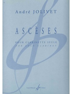 JOLIVET A.-Ascesses for Clarinet