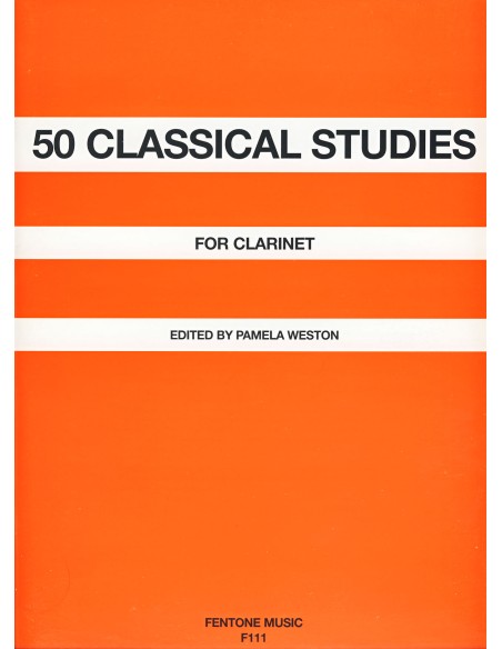 WESTON P.-Classical Studies (50) for Clarinet