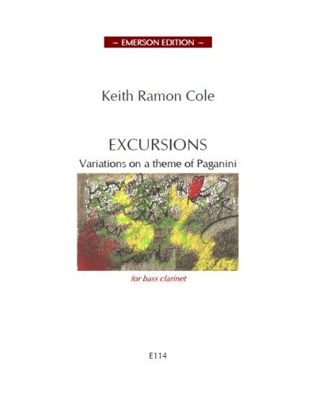 COLE K.R.-Excursions pour clarinette basse