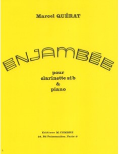 QUERAT M.-Enjambee per clarinetto e pianoforte