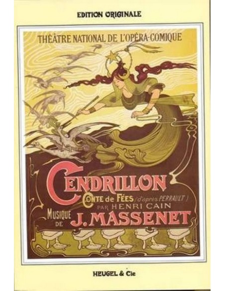 MASSENET J.-Cendrillon per voce e pianoforte