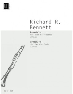 BENNETT R.R.-Diaphonie pour 2 clarinettes