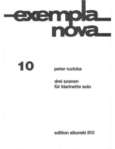 RUZYCKA P.-Scene (3) per clarinetto