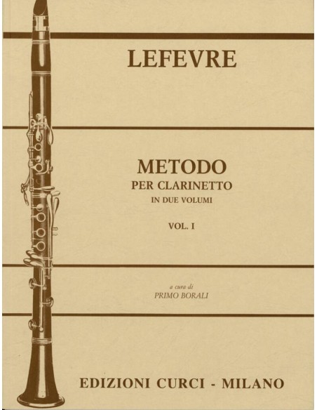 LEFEVRE J.X.-Method for Clarinetto Vol.1 (Borali)