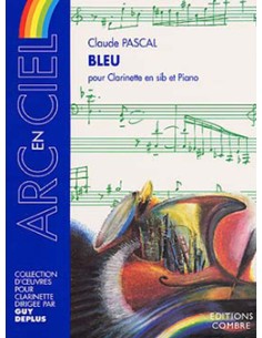 PASCAL C.-Bleu for Clarinet and Piano