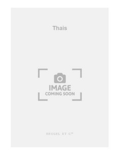 MASSENET J.-Thais per voce e pianoforte