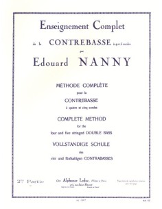 NANNY E.-Methode Complete Vol.2 para Contrabajo
