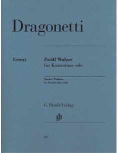 DRAGONETTI D.-Valzer (6) per contrabbasso (Urtext)