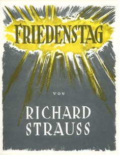 STRAUSS R.-Friedenstag Op.81 for Voice and Piano