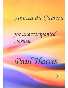 HARRIS P.-Sonate de chambre pour clarinette