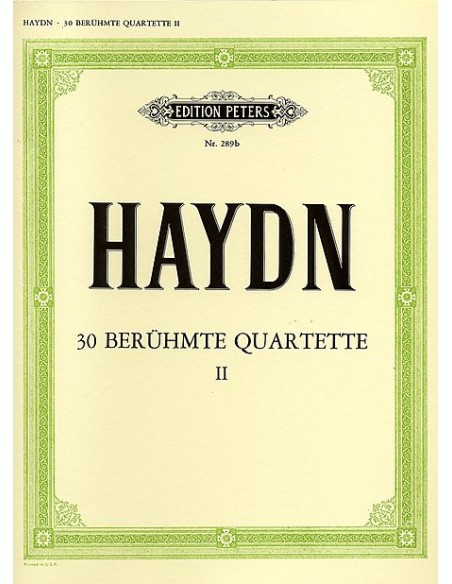 HAYDN J.-Famous Quartets 2nd: 16 String Quartets