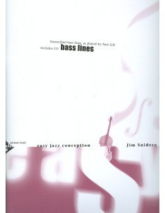 SNIDERO J.-Easy Jazz Conception pour contrebasse (audio en ligne)