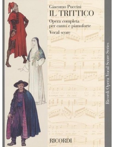 PUCCINI G.-Il Trittico per voce e pianoforte