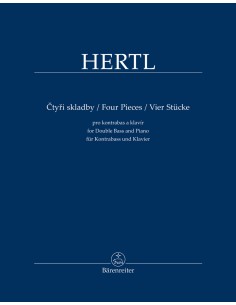 HERTL F.-Pezzi (4) per contrabbasso e pianoforte
