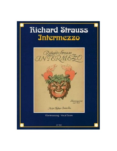 STRAUSS R.-Intermezzo Op.72 per voce e pianoforte