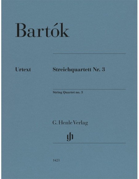 BARTOK B.-String Quartet No. 3 (Parts) (Urtext)
