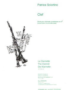 SCIORTINO P.-Clef (Studio) per Clarinetto Basso