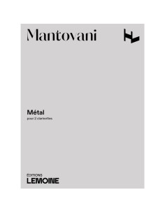 MANTOVANI B.-Metalli per 2 clarinetti