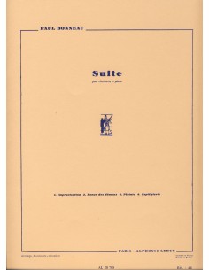BONNEAU P.-Suite per clarinetto e pianoforte