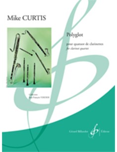 CURTIS M.-Poliglotta per 4 clarinetti