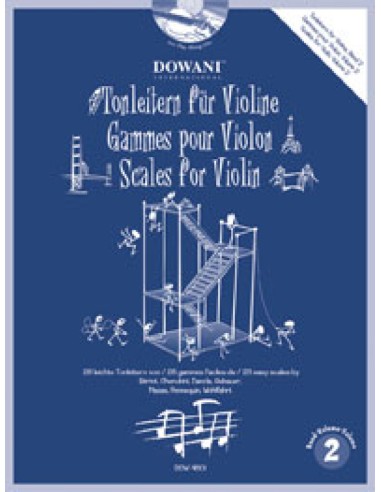 VARIE-Scale per Violino Vol.2 (Grado Elementare) (Inc.CD)