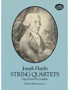 HAYDN J.-Quatuors à cordes op.20 et 33 (partition du chef dorchestre)