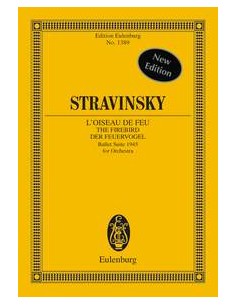 STRAVINSKY I.-The Firebird (Suite) (1945) for Orchestra (PB)