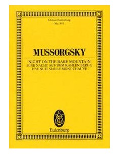 MOUSSORGSKY M.-Una Noche en el Monte Pelado para Orquesta (PB)