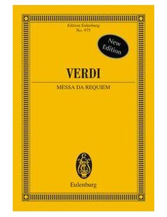 VERDI G.-Messa da Requiem per coro e orchestra (partitura tascabile)