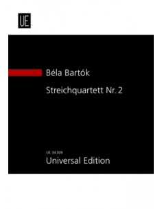 BARTOK B.-String Quartet No. 2 Op.17 (Pocket Score)