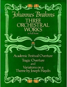 BRAHMS J.-Orchesterwerke (Orchesterpartitur)