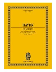 HAYDN J.-Concerto in Sol Maggiore (Hob.VIIa/4) per Violino e Orchestra (PB)