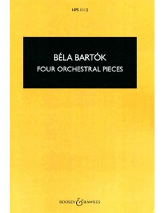 BARTOK B.-Pezzi (4) per orchestra (PB)