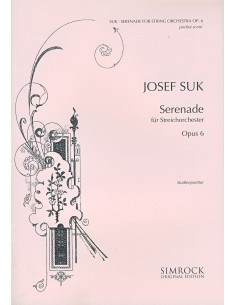 SUK J.-Serenade Op.6 for String Orchestra (PB)