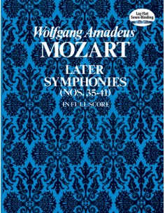 MOZART W.A.-Symphonies n° 35 à 41 (partition du chef dorchestre)