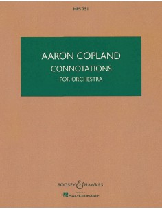 COPLAND A.-Connotations pour orchestre (PB)