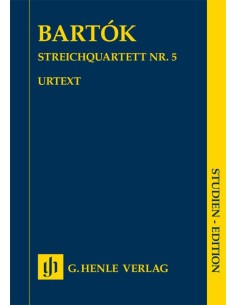 BARTOK B.-String Quartet No. 5 (Pocket Score) (Urtext)