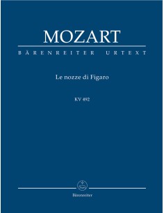 MOZART W.A.-Las Bodas de Figaro (K.492) para Orquesta (Partitura Bolsillo) (Urtext)