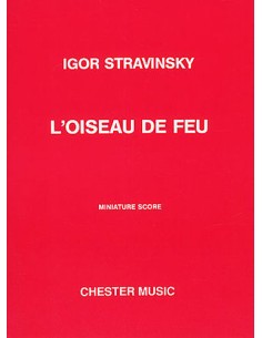 STRAVINSKY I.-The Firebird (L'Oiseau de Feu) (The Firebird) for Orchestra (PB)