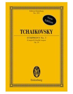 TSCHAIKOWSKY P.I.-Symphonie Nr. 3 D-Dur op.29 "Polnisch" für Orchester (PB)
