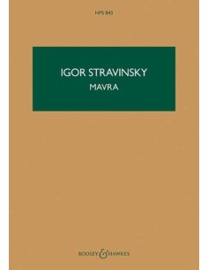 STRAVINSKY I.-Mavra pour orchestre (PB)