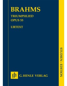 BRAHMS J.-Triumphlied op. 55 (PB) (Urtext)